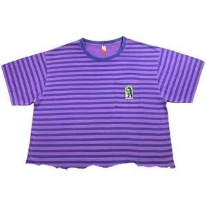 Alien Workshop x Dinosaur Jr. Green Mind Purple Striped Pocket T-Shirt 0024